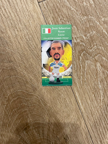Juan Sebastian Veron Lazio Corinthian Card