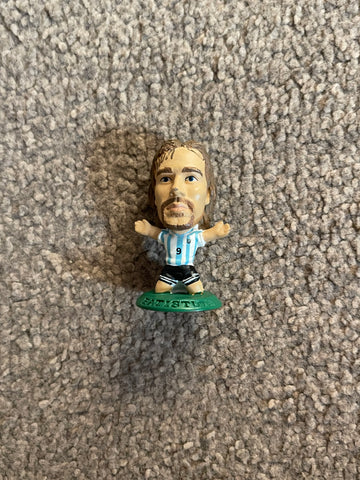 Gabriel Batistuta Argentina Corinthian Microstars Figure