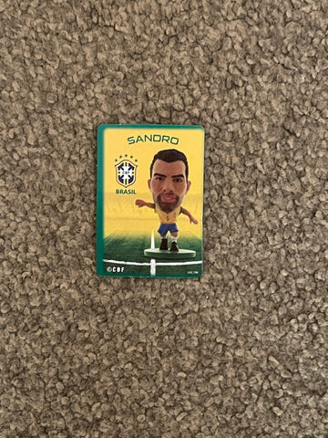 Sandro Brazil Soccerstarz Card