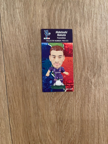 Hidetoshi Nakata Fiorentina Corinthian Card