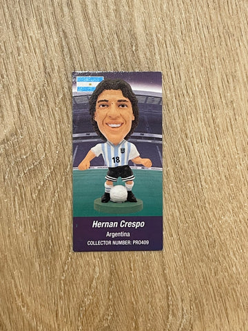 Hernan Crespo Argentina Corinthian Card