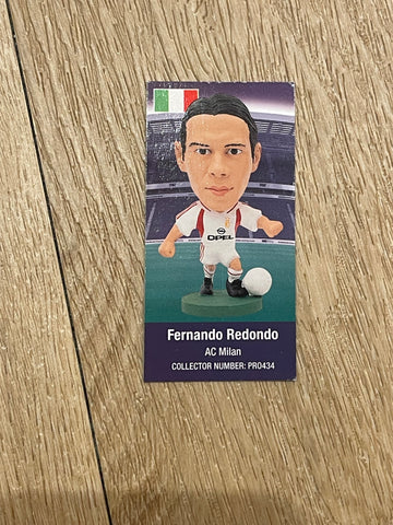 Fernando Redondo AC Milan Corinthian Card