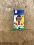 Kanu Arsenal Corinthian Card