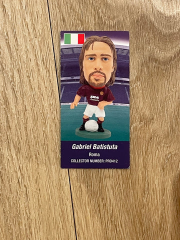 Gabriel Batistuta AS Roma Corinthian Card