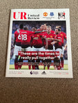 Manchester United - United Review v Everton Premier League Programme