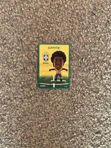 Dante Brazil Soccerstarz Card