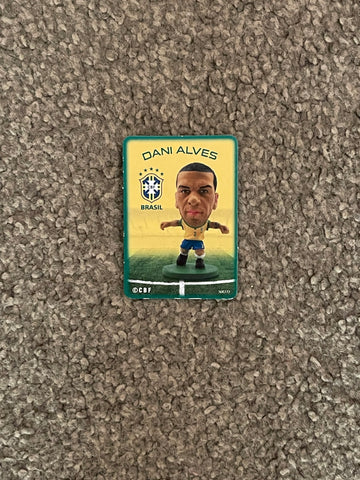 Dani Alves Brazil Soccerstarz Card