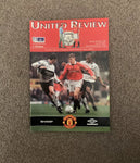 Manchester United - United Review v Chelsea FA Cup Programme - The Treble Season