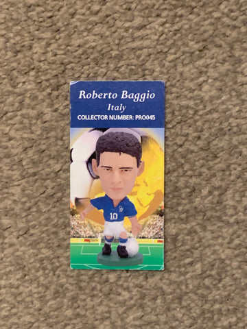 Roberto Baggio Italy Corinthian Card