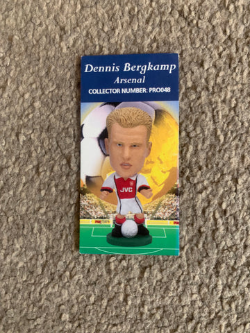 Dennis Bergkamp Arsenal Corinthian Card