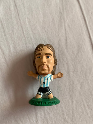 Gabriel Batistuta Argentina Corinthian Microstars Figure