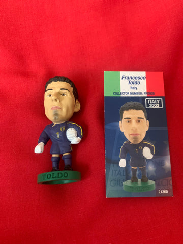 Francesco Toldo Italy Corinthian Figure and Card