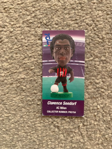 Clarence Seedorf AC Milan Corinthian Card